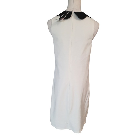 Necessary Objects White Sleeveless Peter Pan Collar Dress - Medium - Picture 3 of 5